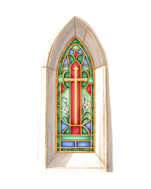 Soft devotional artwork representing Anglican and Episcopal prayer